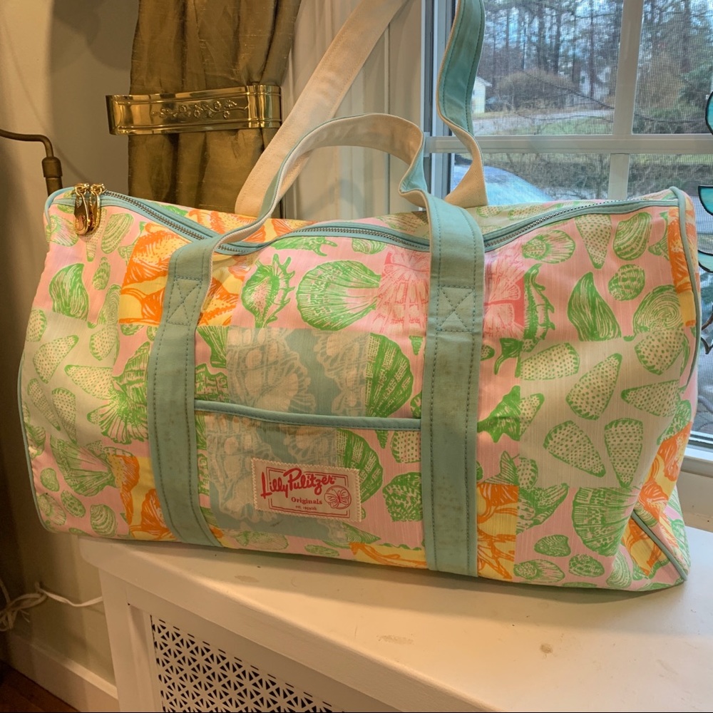 Vintage Lilly Pulitzer Duffle Bag